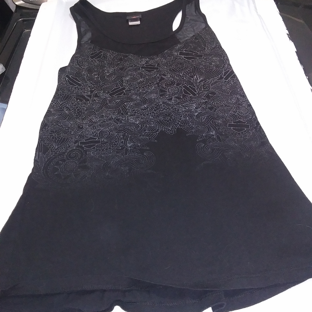 Women's plus size biker/rocker top